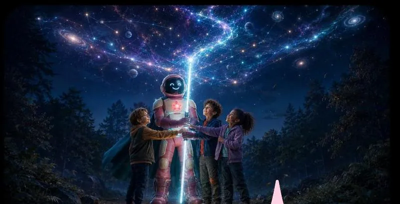 Blusho activates the Star Path, and all four set off on their next adventure.